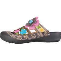 Sandale Phenix Gris Sandals In Grey Multicolour Femei
