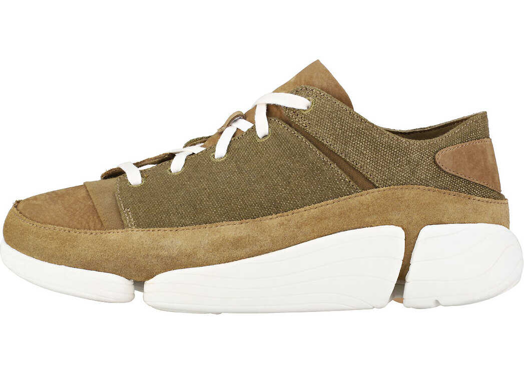 Tenis Clarks Trigenic Evo Trainers In Olive Olive