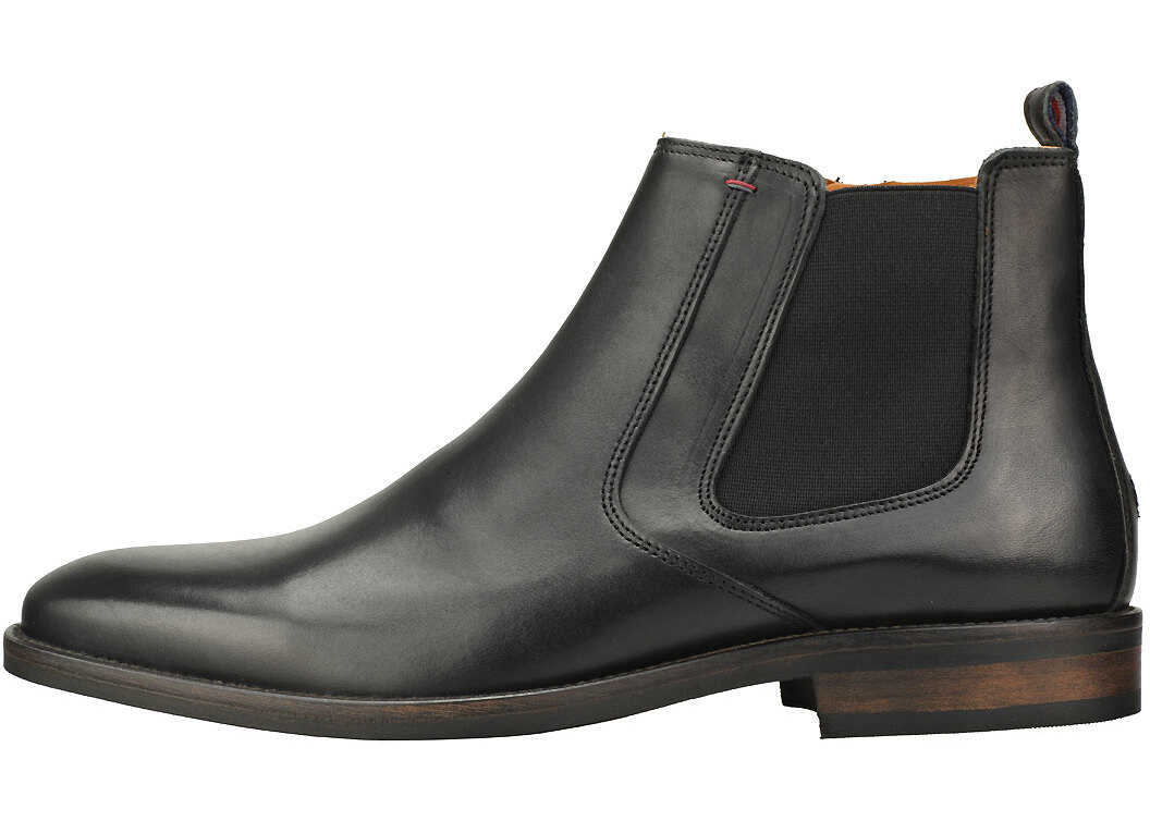 Gheata Tommy Hilfiger Daytona 4A Essential Chelsea Boots In Black Black Black
