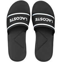 Slapi Lacoste L.30 Slide 118 3 Slide In Black White