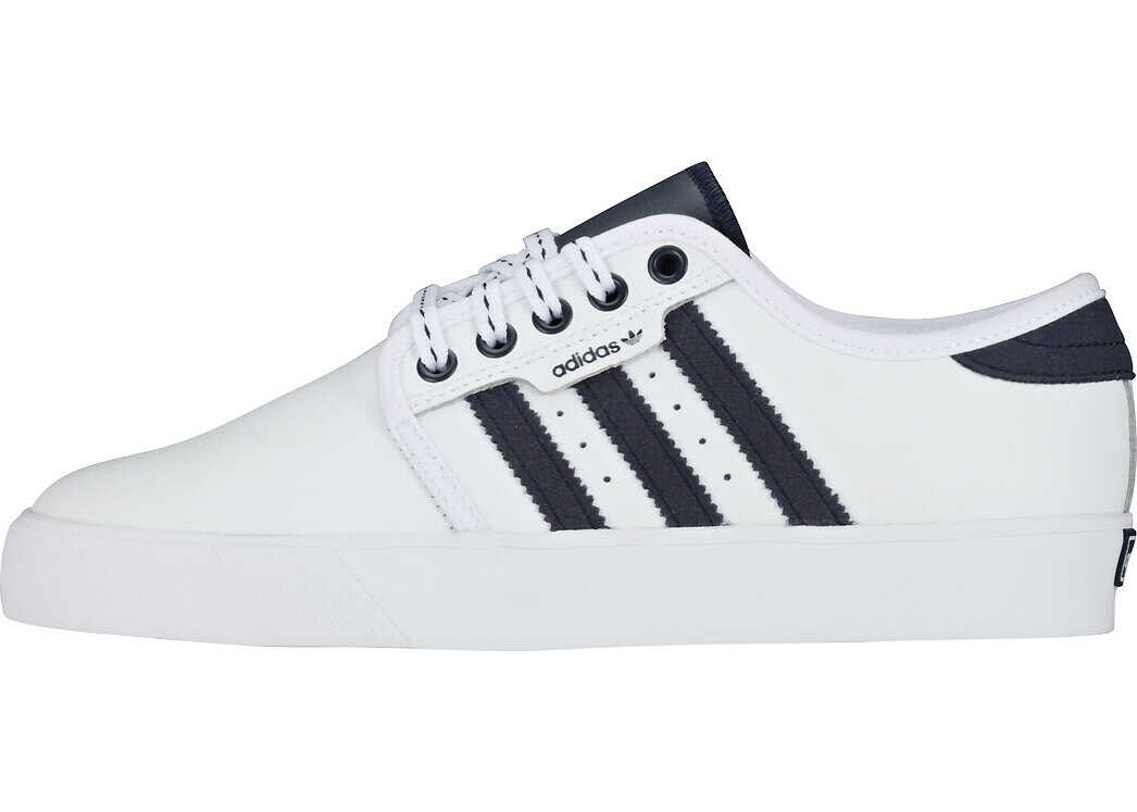 Tenis adidas Seeley J Kids Trainers In White Navy White