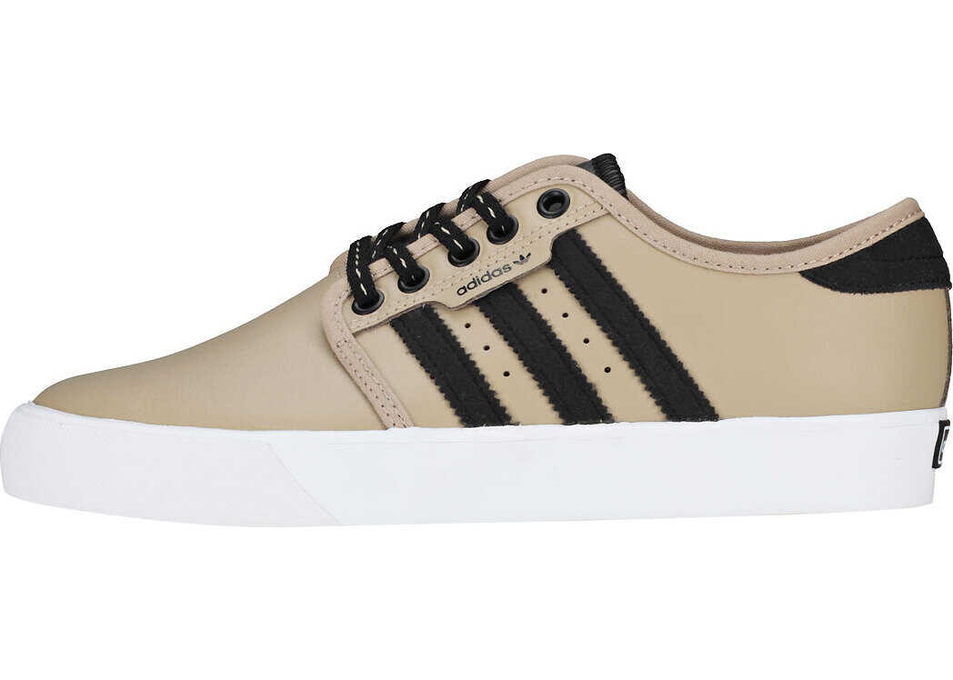 Tenis adidas Seeley J Kids Trainers In Khaki Black Green