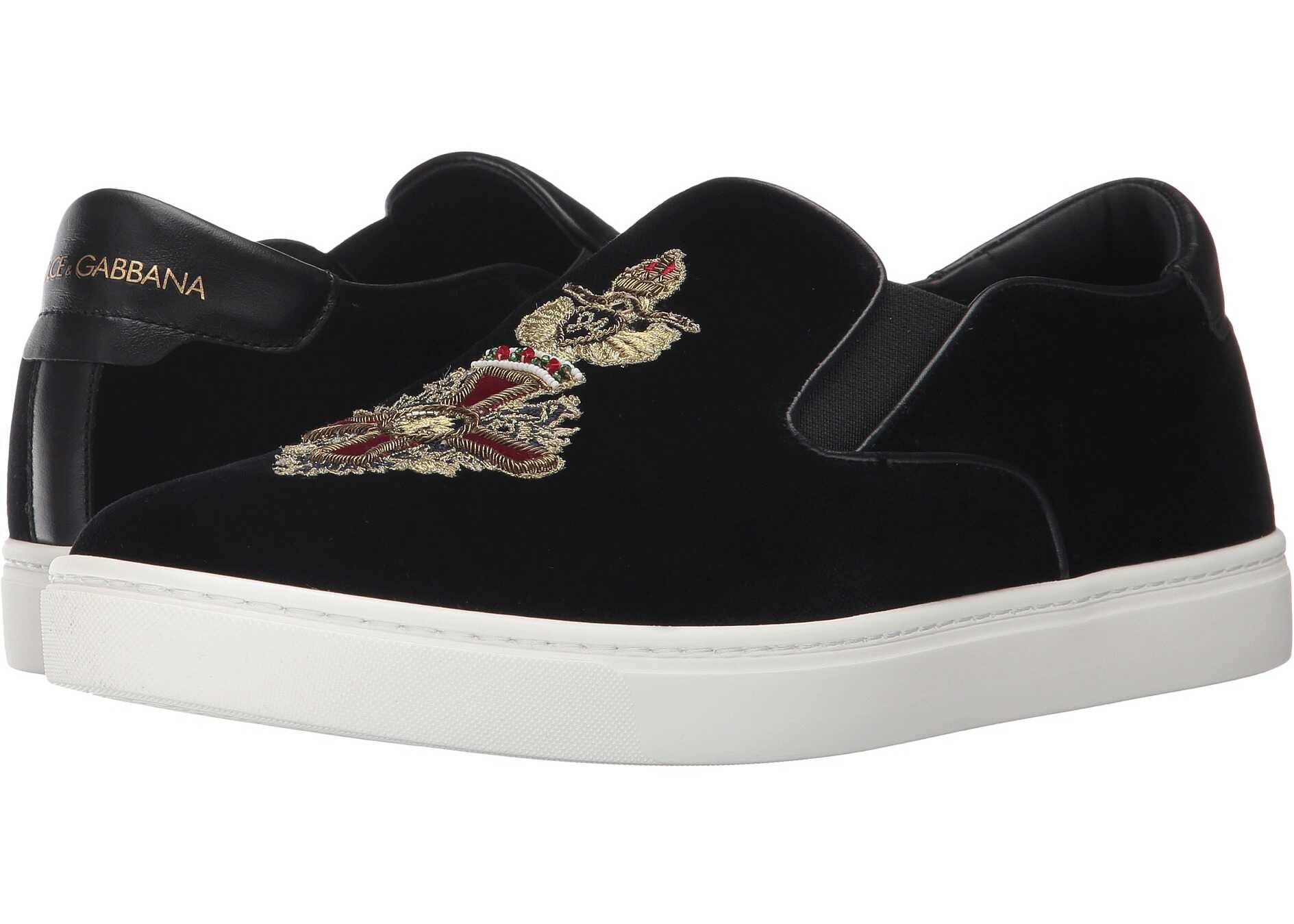 Tenis Dolce & Gabbana Heraldic Sicily Sneaker Black