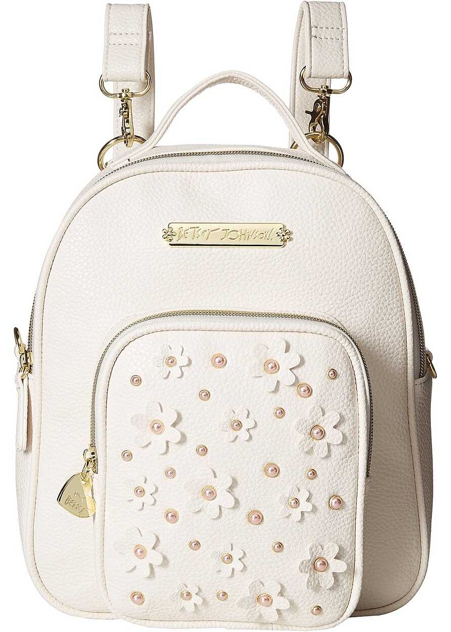 Rucsac Betsey Johnson Medium Backpack Bone