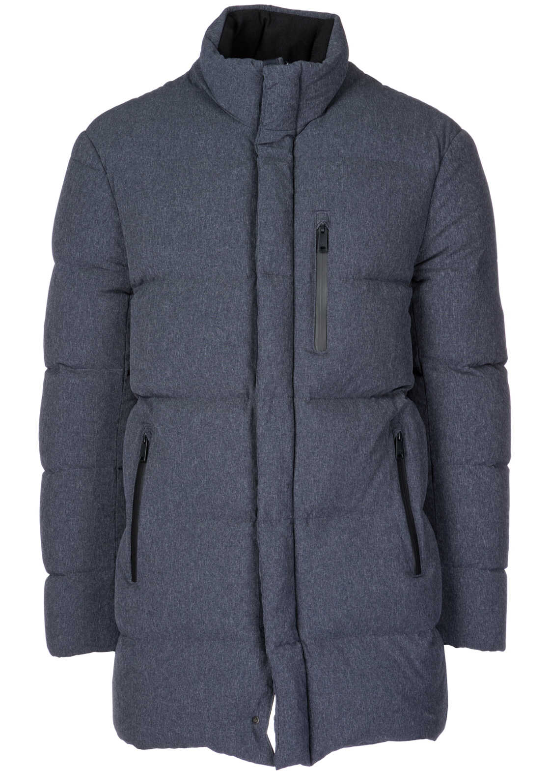 Geaca Emporio Armani Blouson Hood Blue