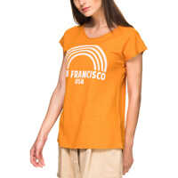 Tricouri Women's Orange T Shirt Femei