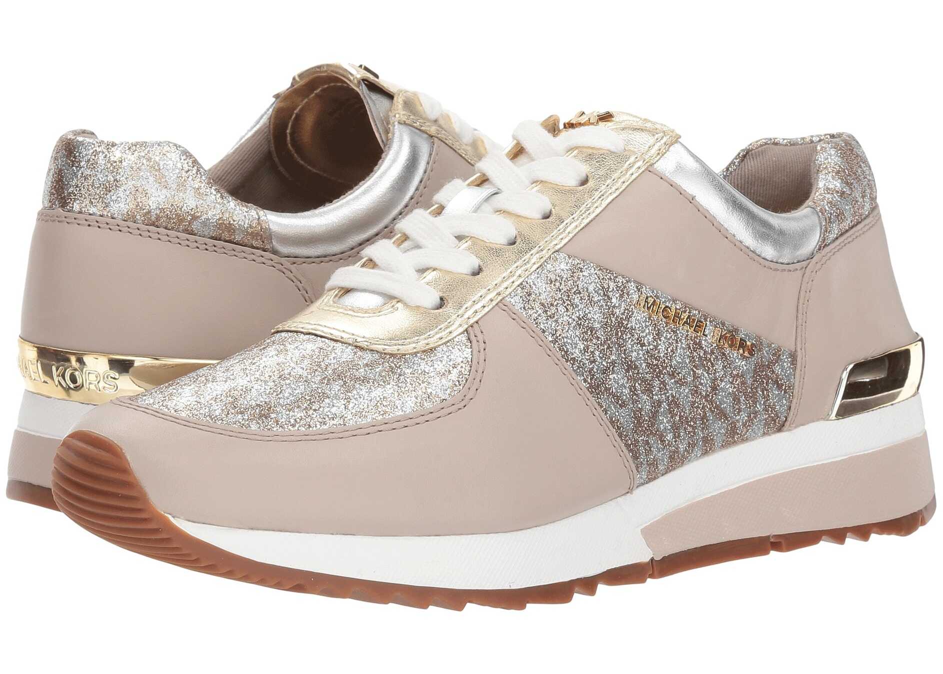 Tenis Michael Kors Allie Trainer Silver/Gold