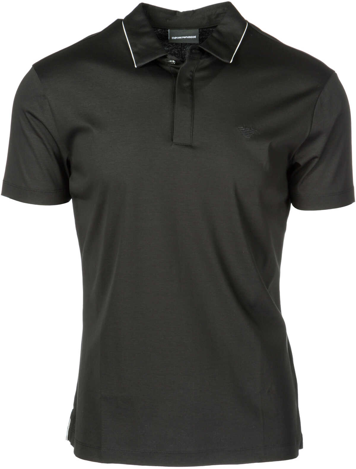 Tricou Emporio Armani Polo Collar Black