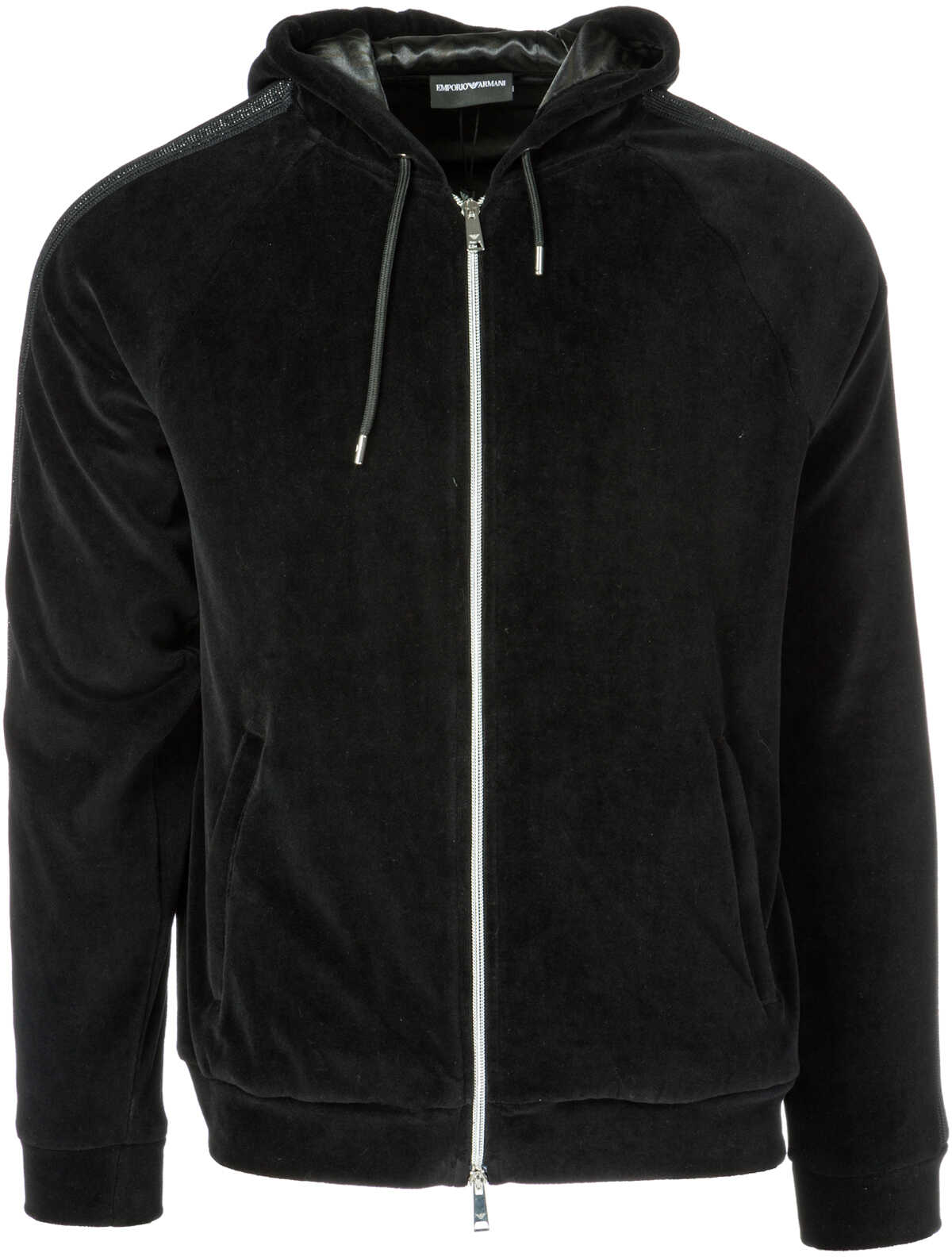Bluza Emporio Armani Zip Sweat Black