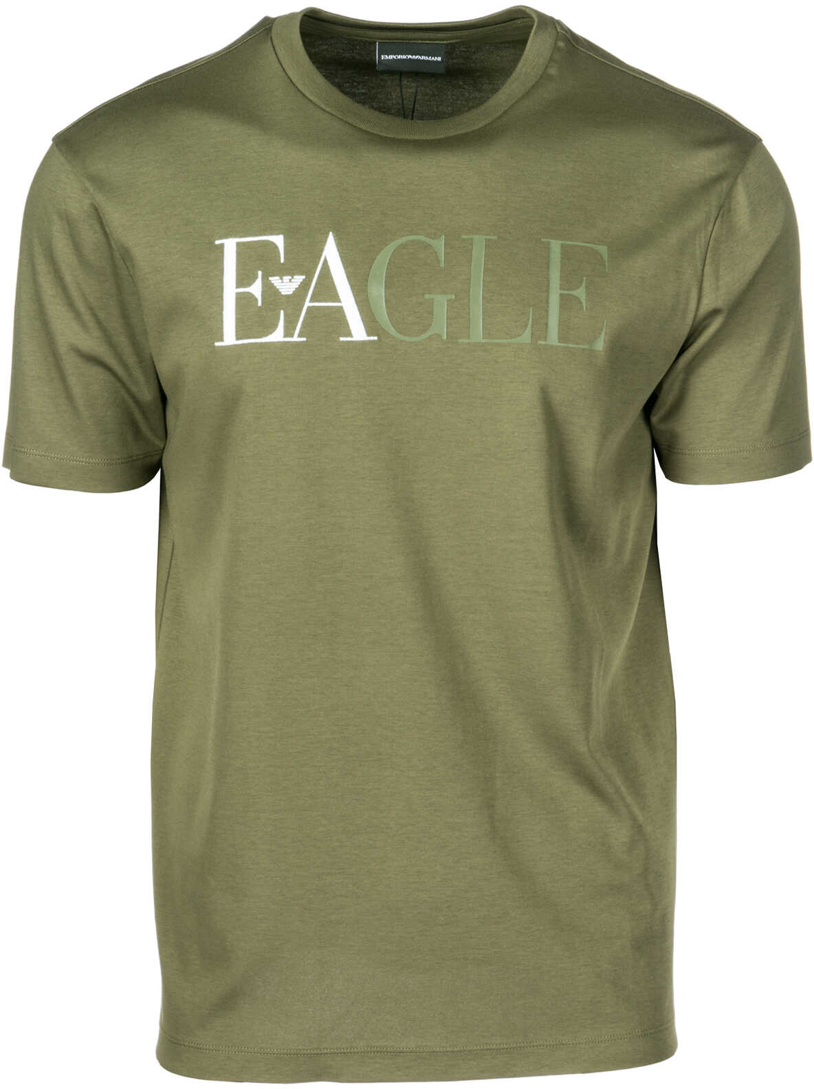 Tricou Emporio Armani Neckline Jumper Green