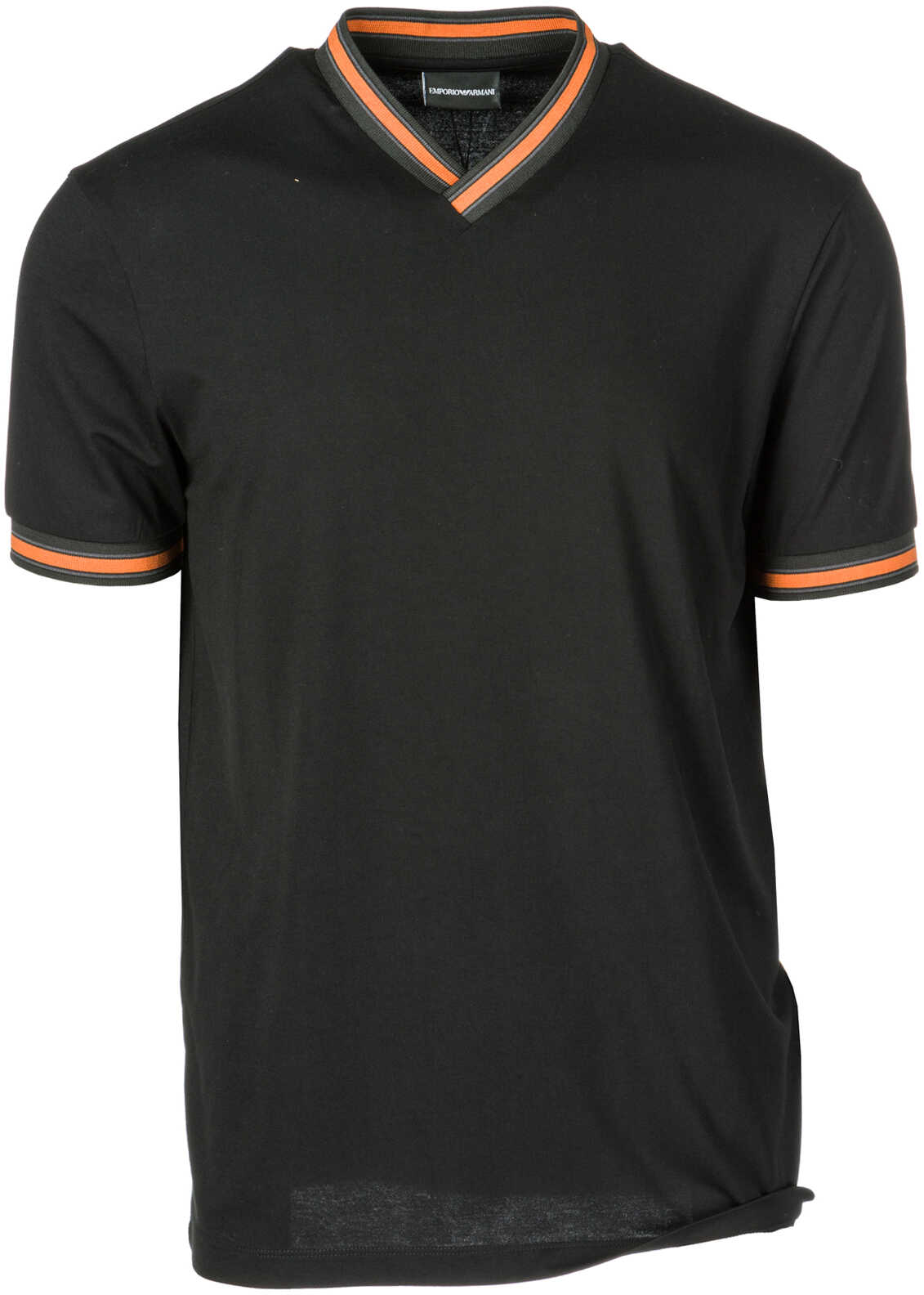 Tricou Emporio Armani Neck Neckline Black