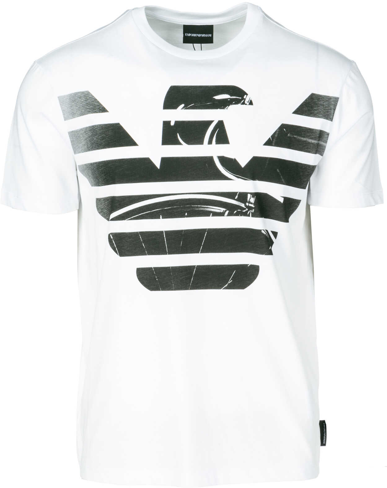 Tricou Emporio Armani Neckline Jumper White