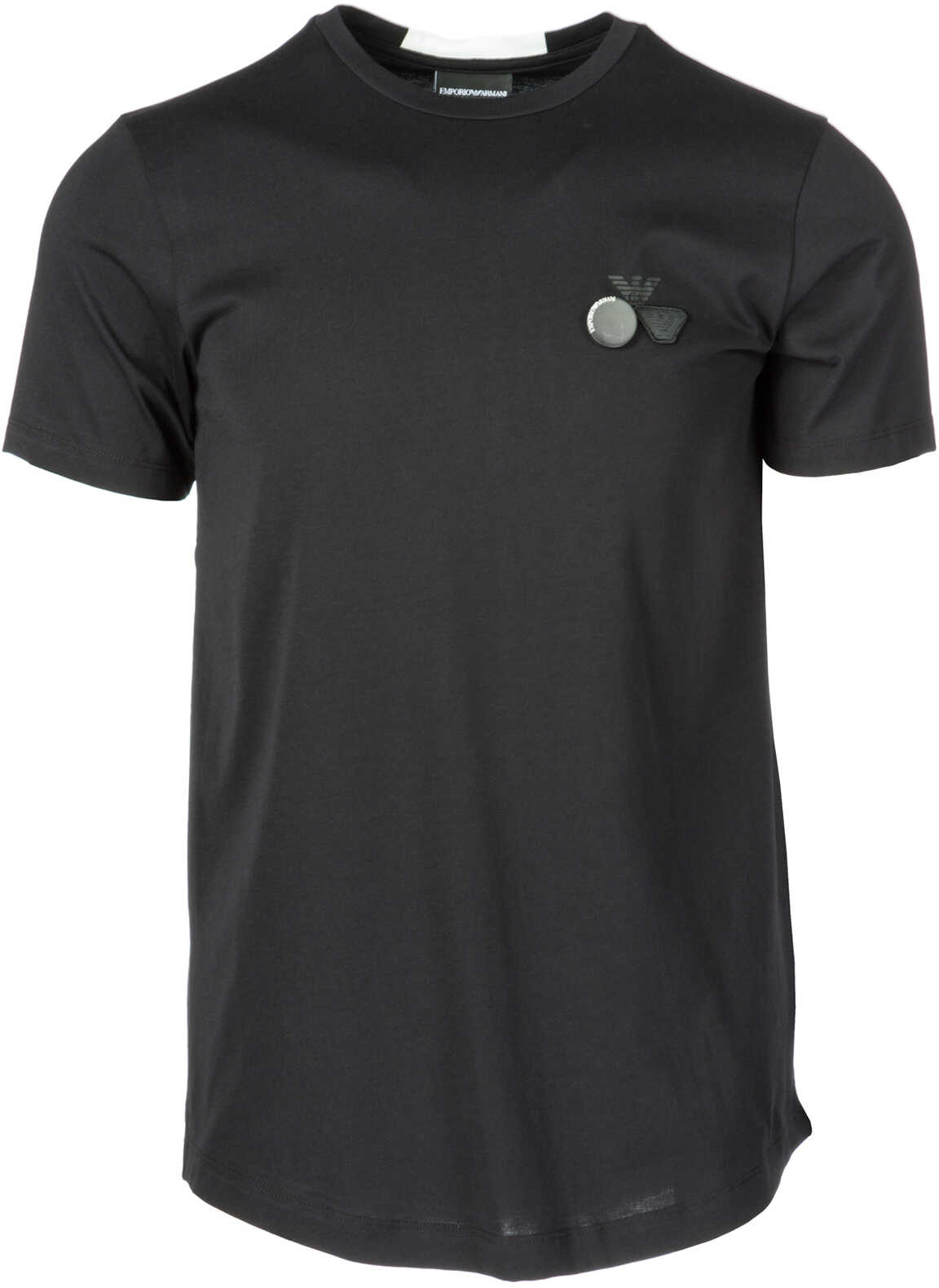 Tricou Emporio Armani Neckline Jumper Black