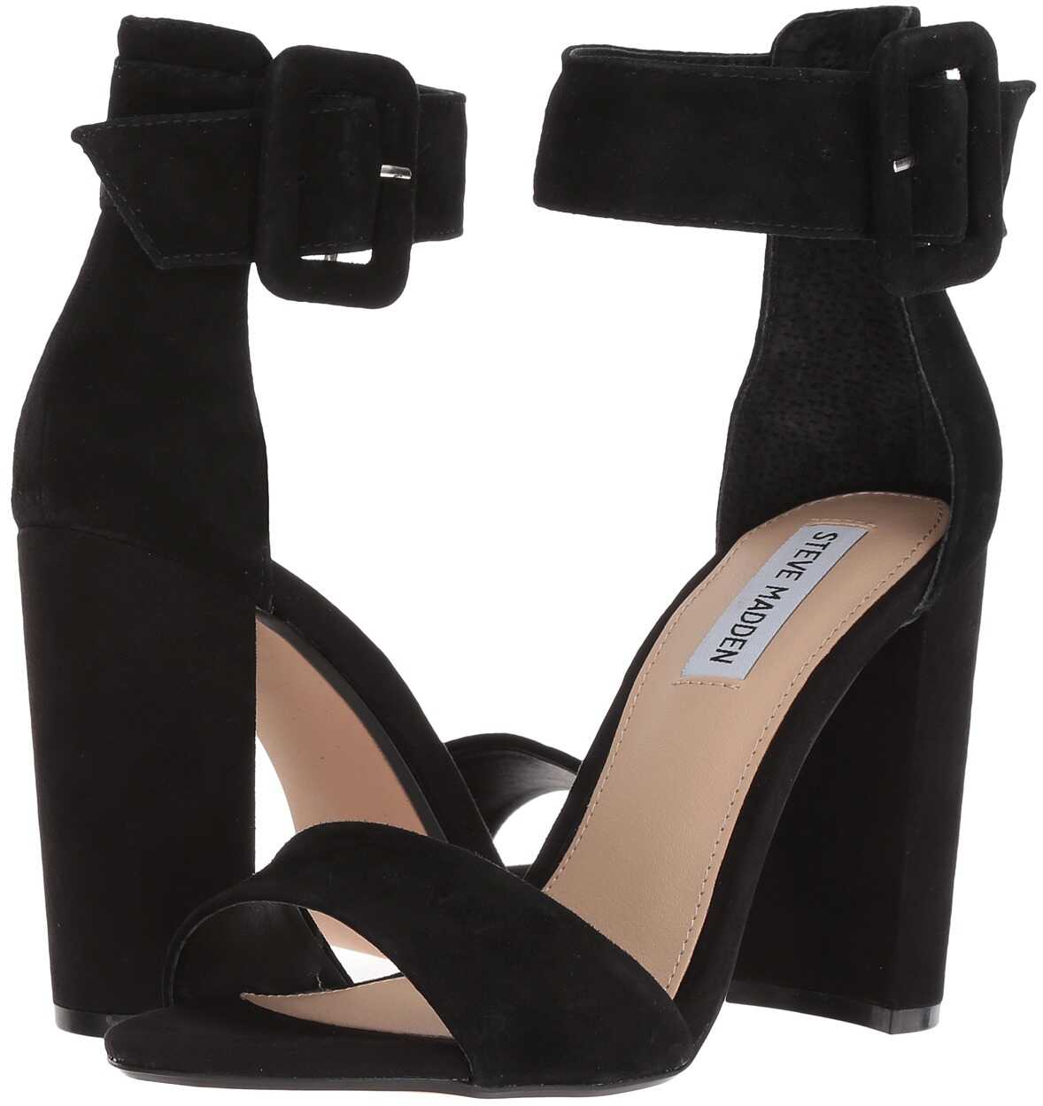 Sandala Steve Madden Deva Black Suede