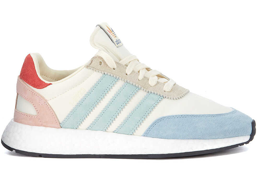Tenis adidas Originals Sneaker Adidas Originals I-5923 In White Mesh And Multicolor Leather White