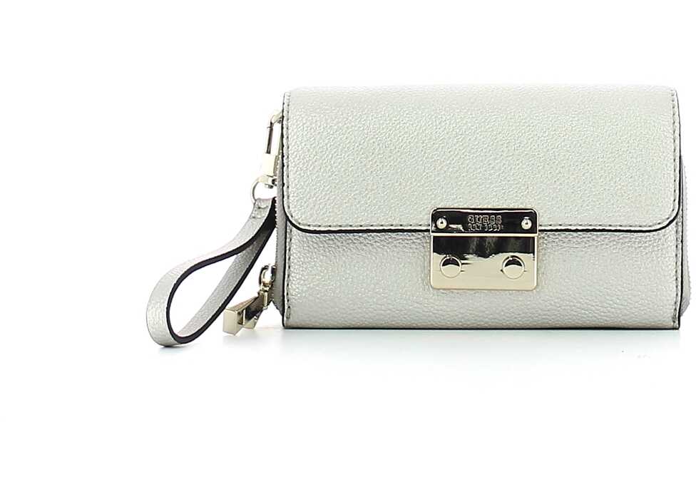 Geanta femei GUESS F0D86EEA1D SILVER