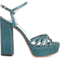 Pantofi cu Toc Champagne Femei