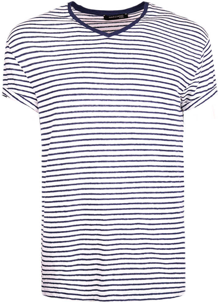 Tricou GUESS Marciano Guess T-shirt Biały, Niebieski
