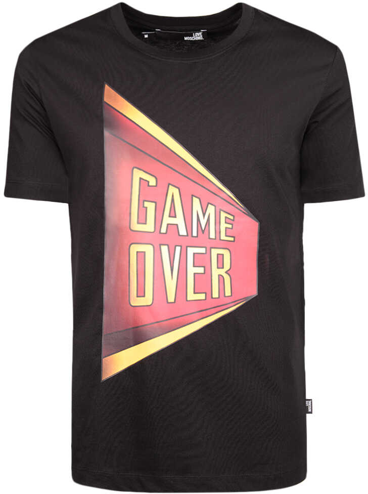 Tricou LOVE Moschino T-shirt Czarny