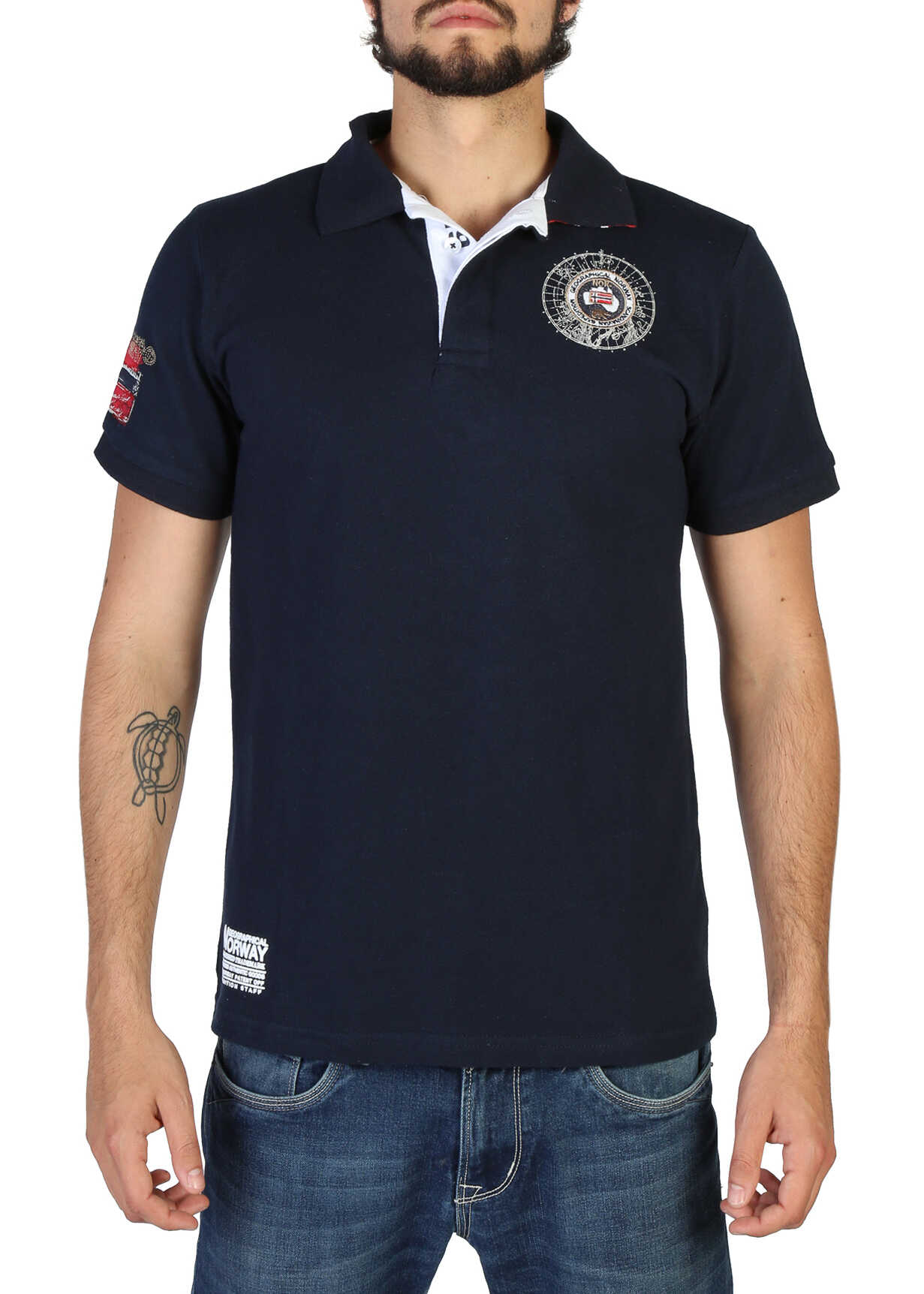 Tricou Geographical Norway Kaytoo_Man Blue