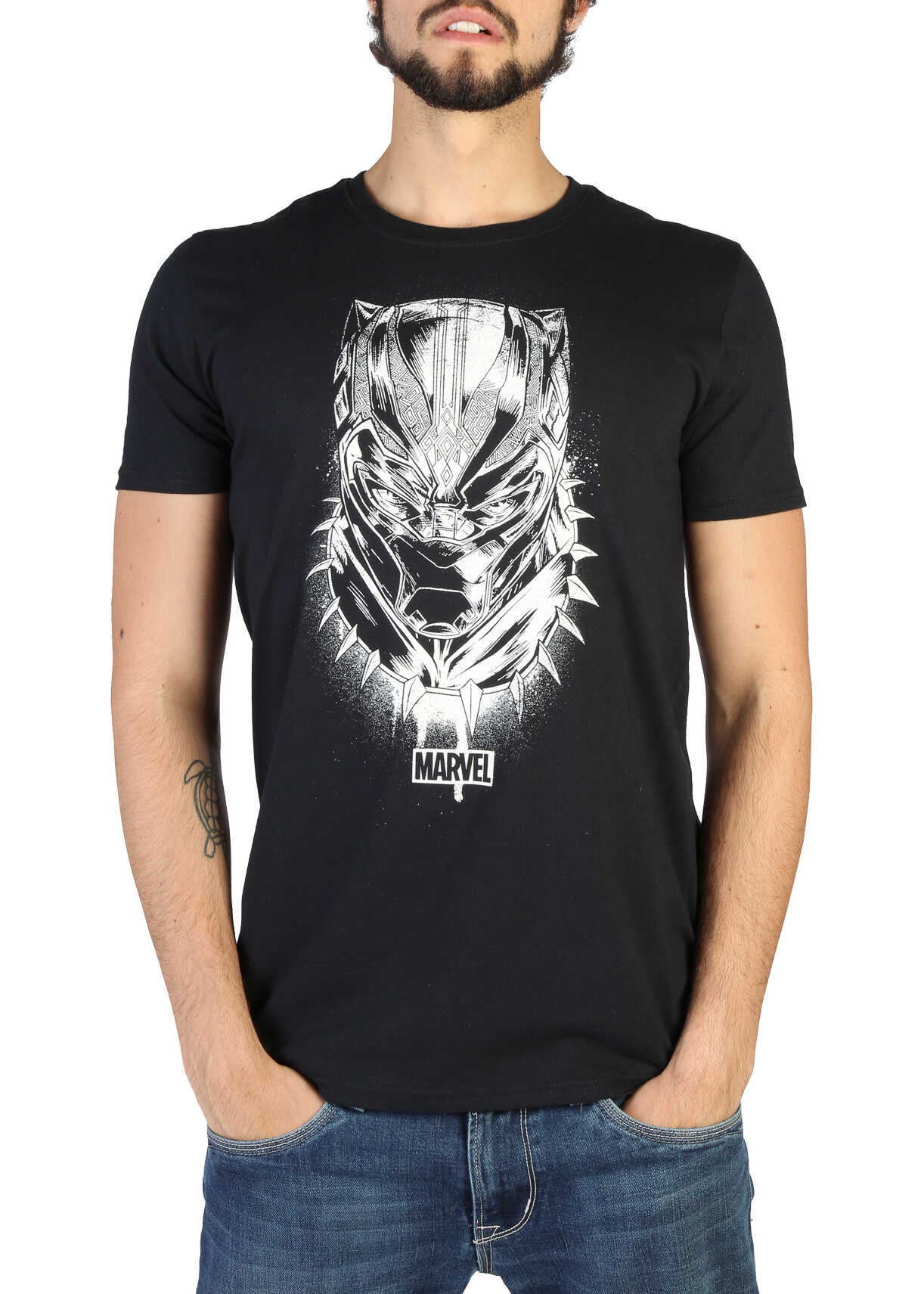 Tricou Marvel Rbmts242 Black