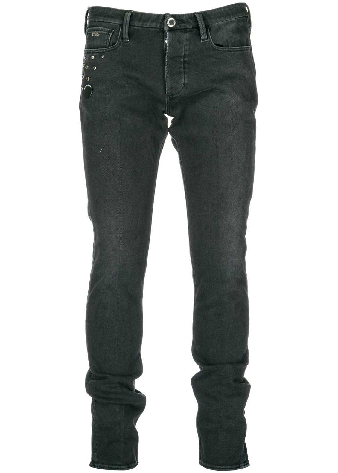 Blug Emporio Armani Jeans Denim Black