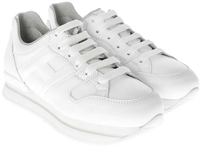 Hogan White H222 Sneakers* White b-mall.ro imagine 2022