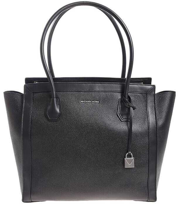 Geanta femei Michael Kors Black Mercer Studio Bag Black