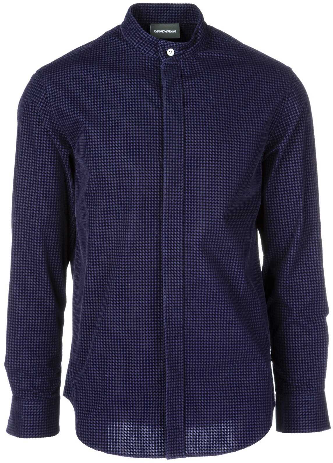 Camasa Emporio Armani Dress Shirt Blue