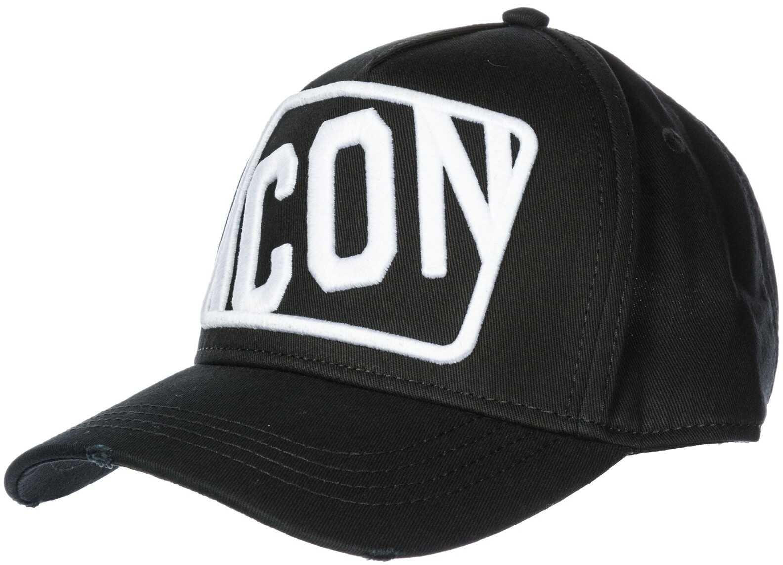 Caciula DSQUARED2 Baseball Icon Black