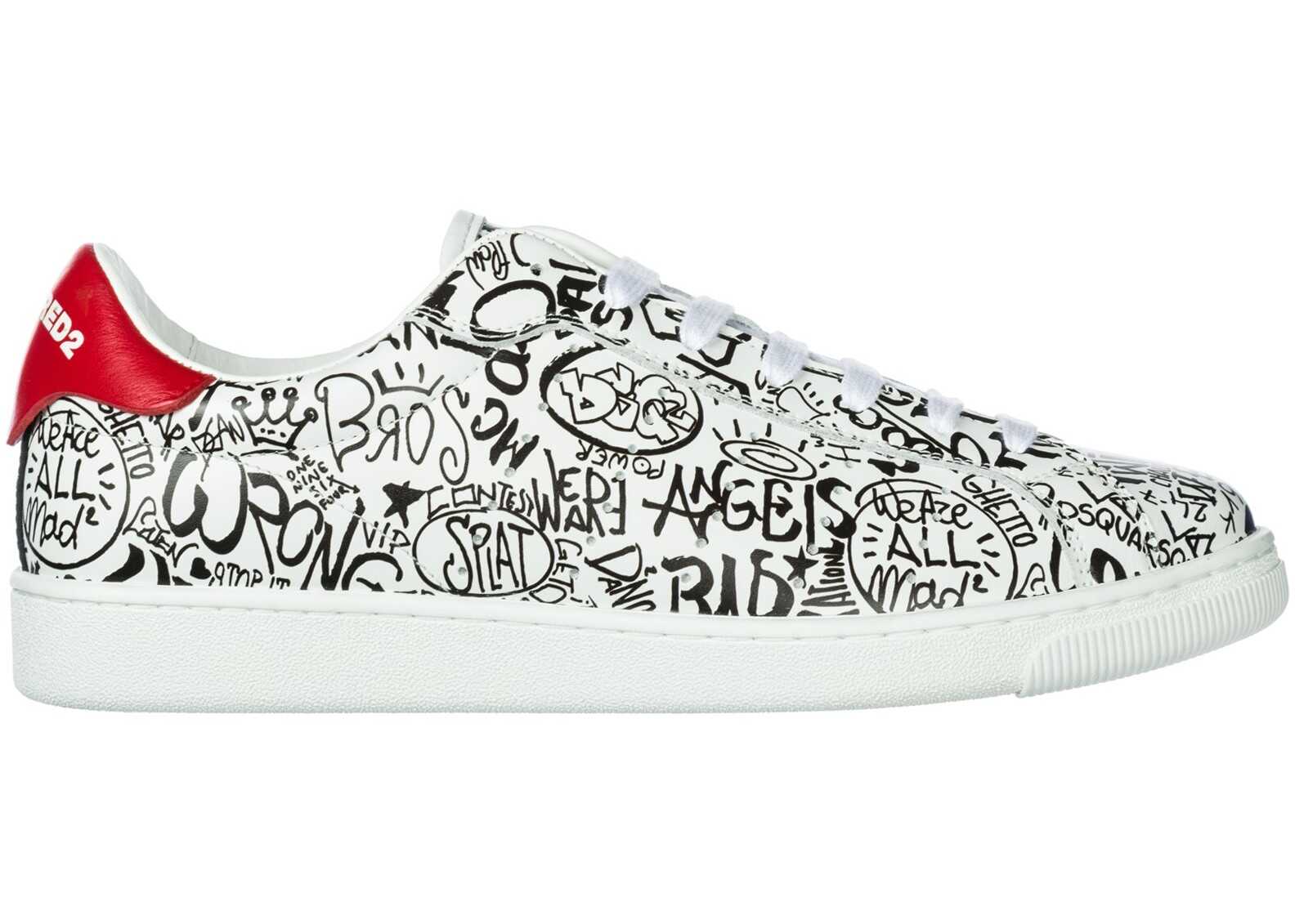 Tenis DSQUARED2 Santa Monica White
