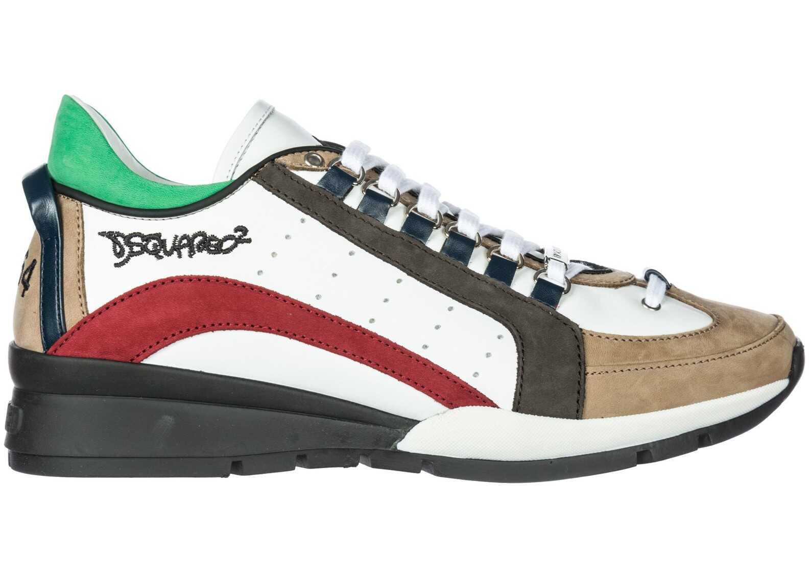 Tenis DSQUARED2 Sneakers 551 White