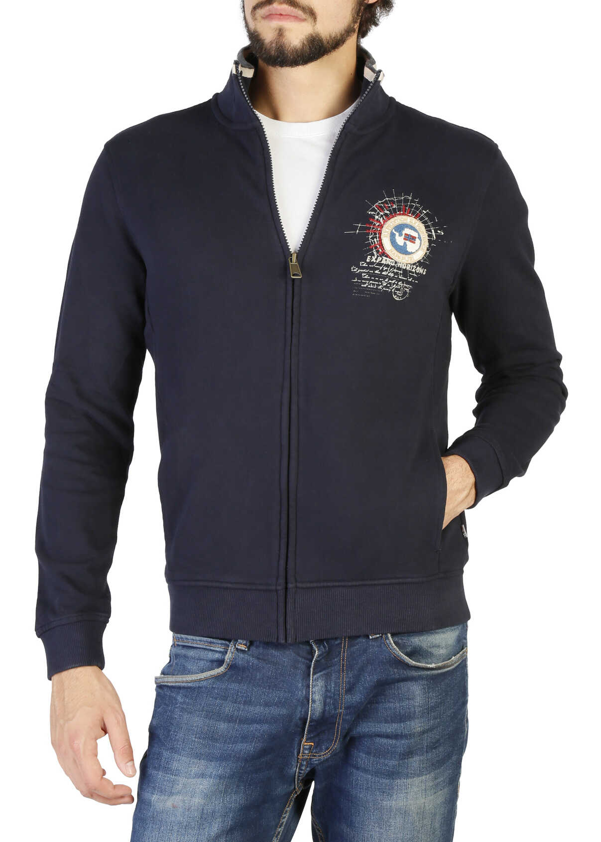 Bluza Napapijri N0Yh4C Blue