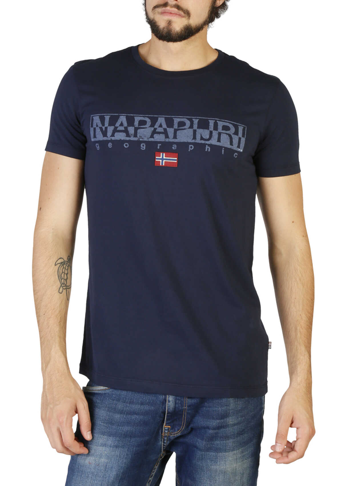 Tricou Napapijri N0Yhcy Blue