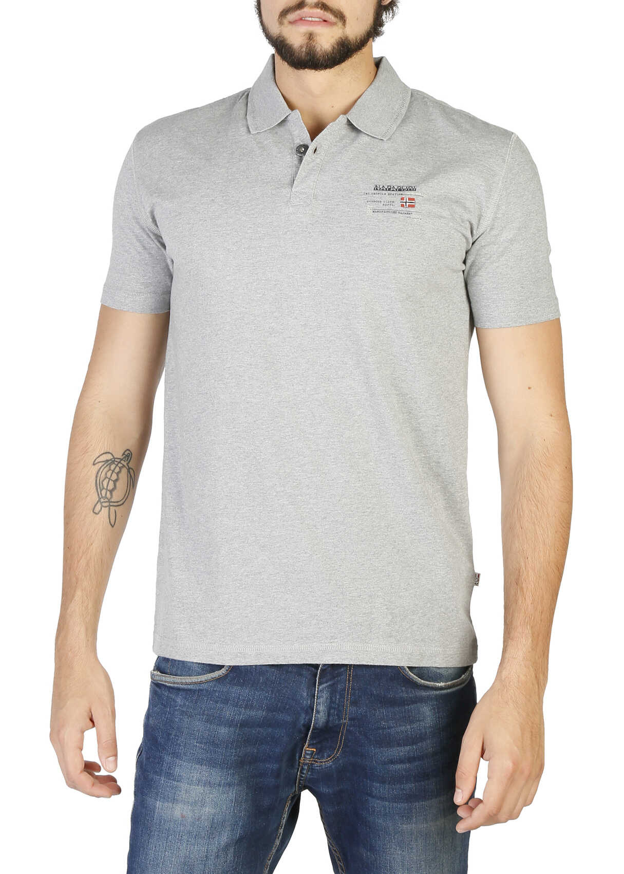 Tricou Napapijri N0Yhqk Grey