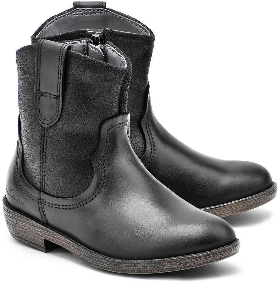 Gheata Clarks Biddie Tack Czarny