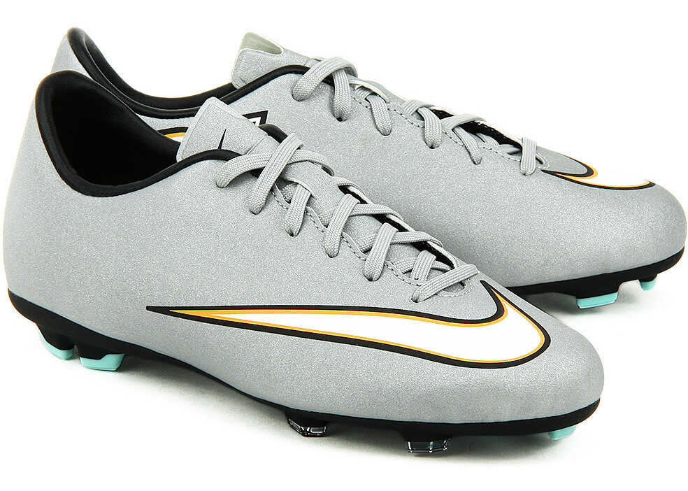 Tenis Nike JR Mercurial Victory C CR FG Srebrny