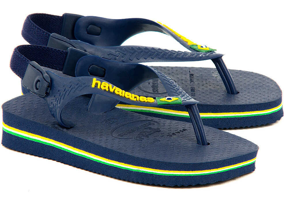 Sandala Havaianas Baby Brasil Granatowy