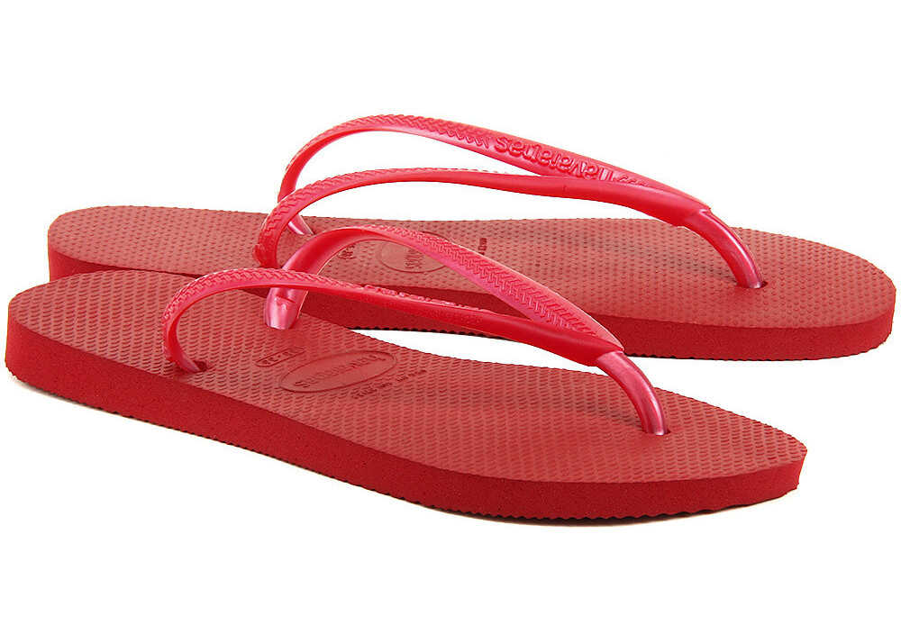 Slap Havaianas Slim Czerwony