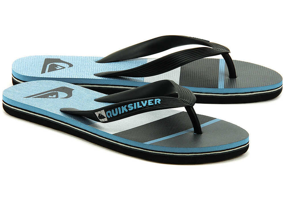 Slap Quiksilver Molokai Sunset Niebieski