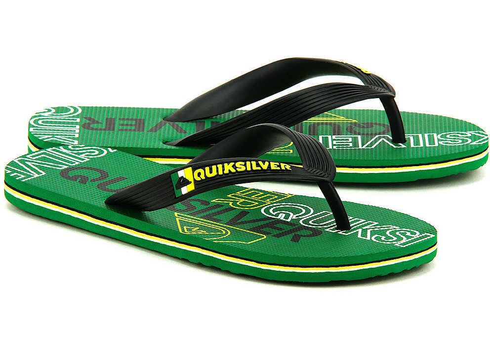 Slap Quiksilver Molokai Nitro Zielony
