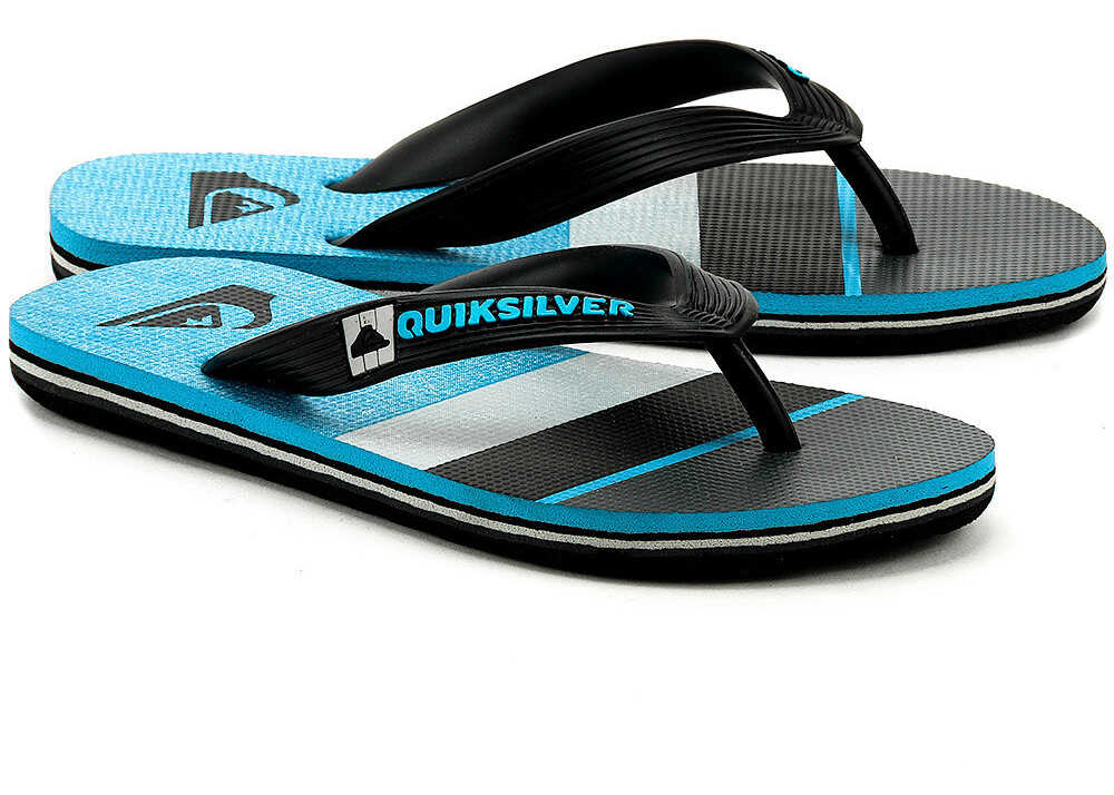 Slap Quiksilver Molokai Art Niebieski
