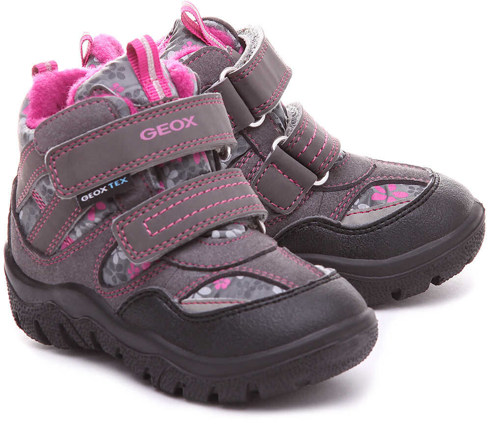 Gheata Geox Junior Frosty Girl WPF Szary