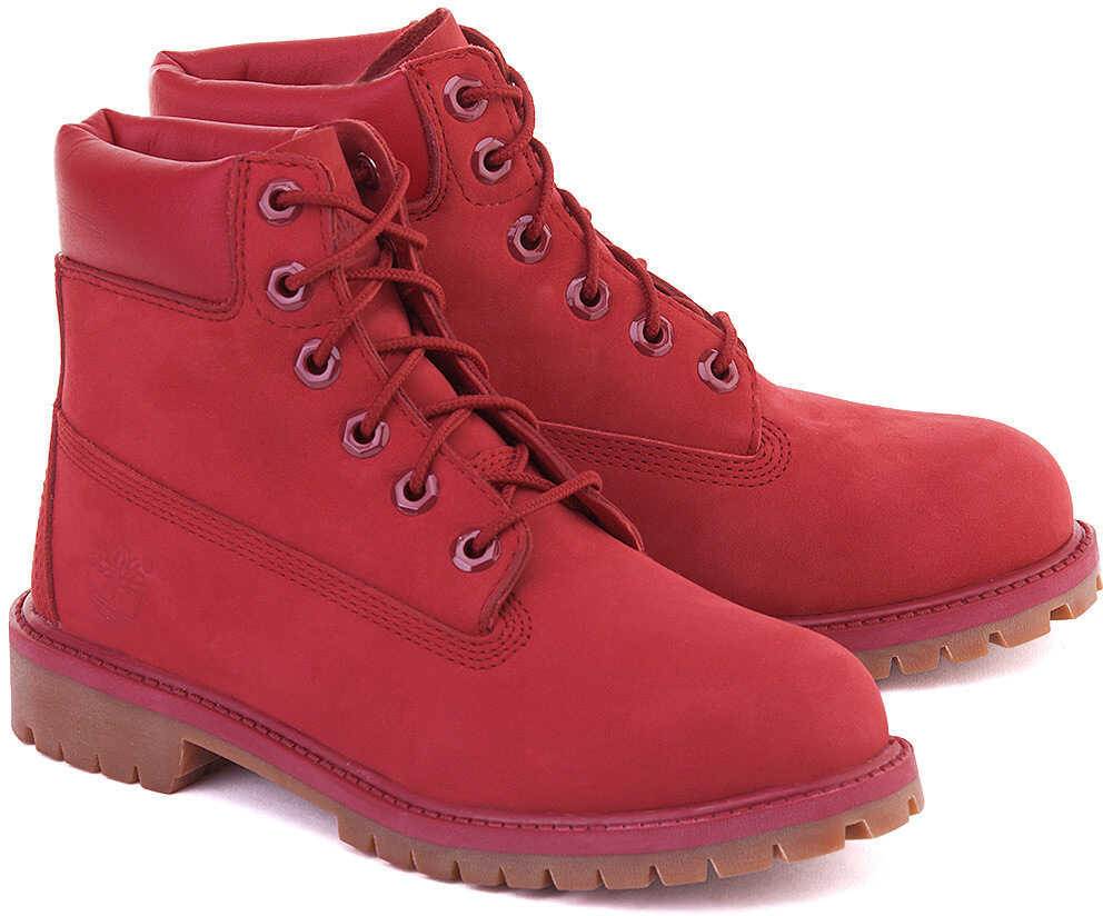Gheata Timberland 6 In Prem Czerwony