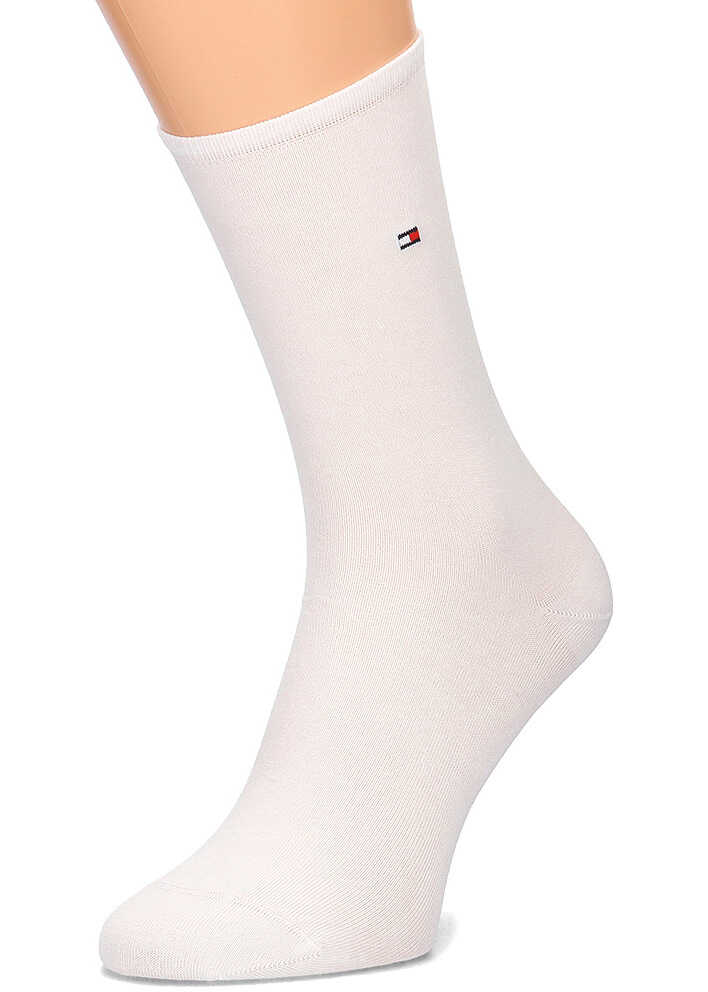 Soseta Tommy Hilfiger Tommy Hilfiger 2-Pack Biały