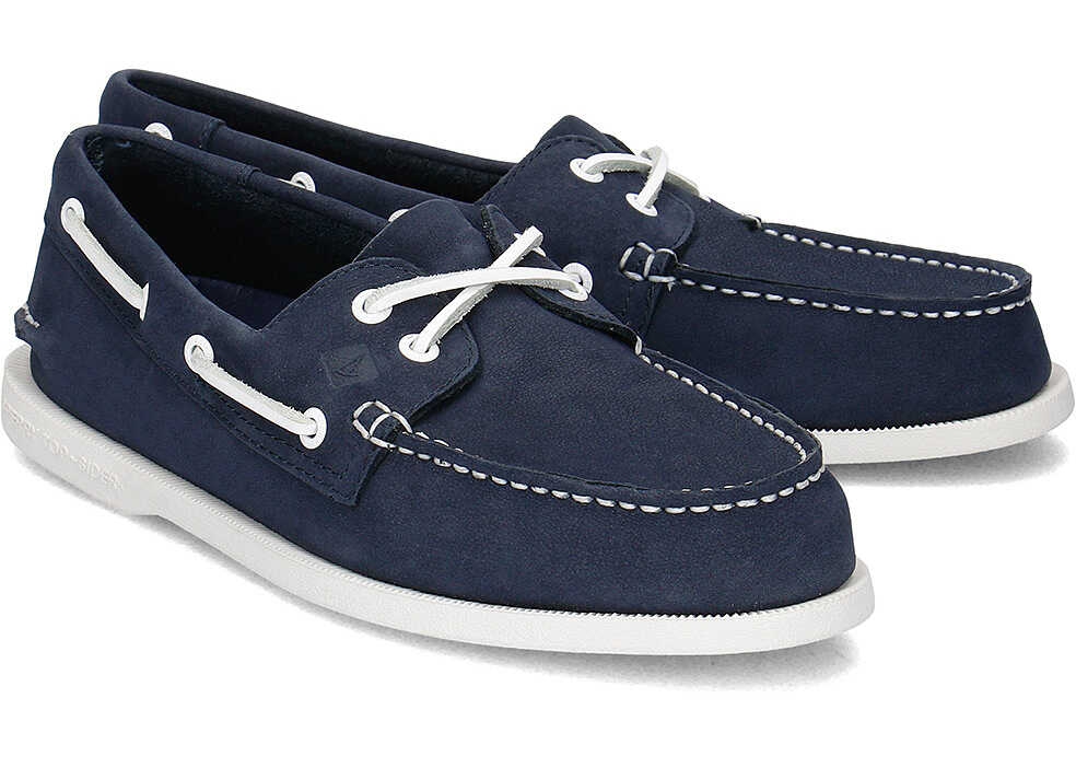 Mocasin Sperry Top-Sider A/O 2-EYE Granatowy