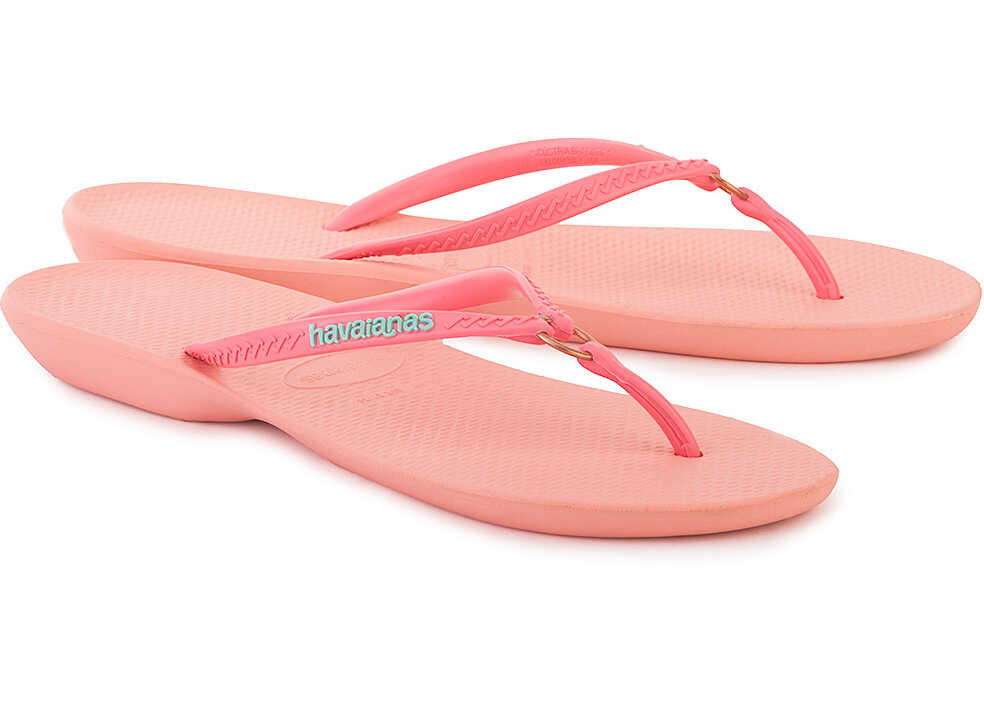 Slap Havaianas Ring Cf Różowy