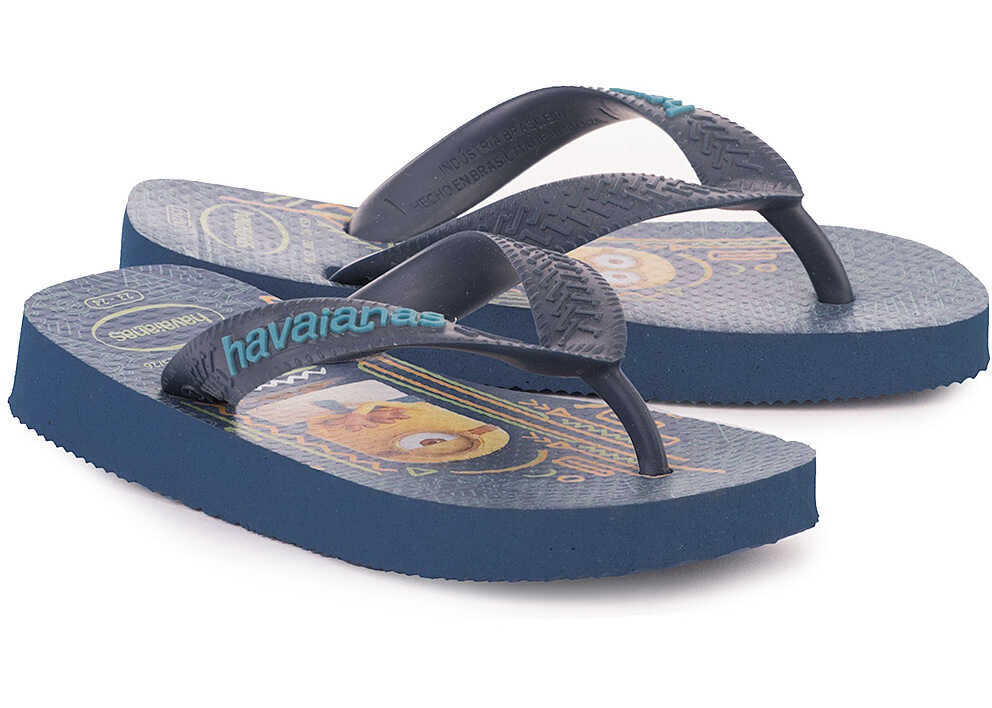 Slap Havaianas Kids Minions Granatowy