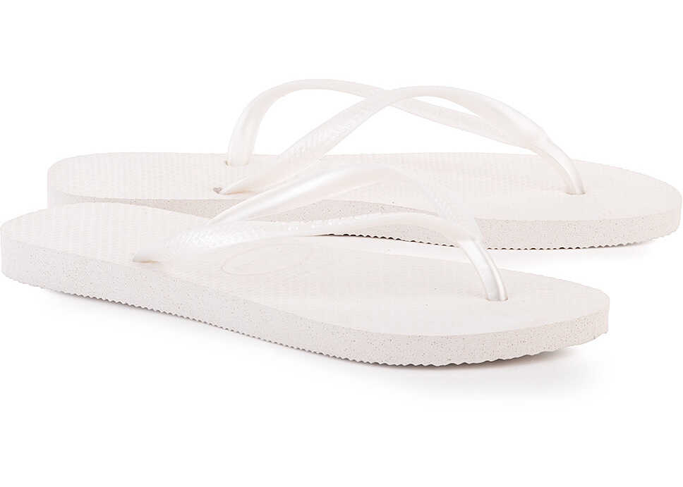Slap Havaianas Slim Biały