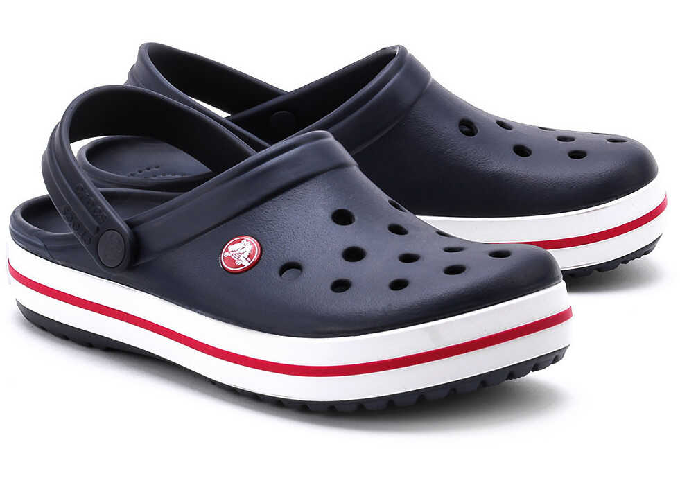 Slap Crocs Crocband Granatowy